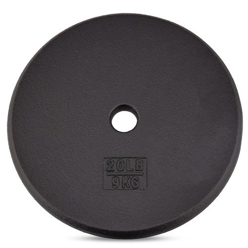 Single cast iron barbell - cast,